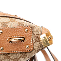 Medium GG Canvas Charm Satchel