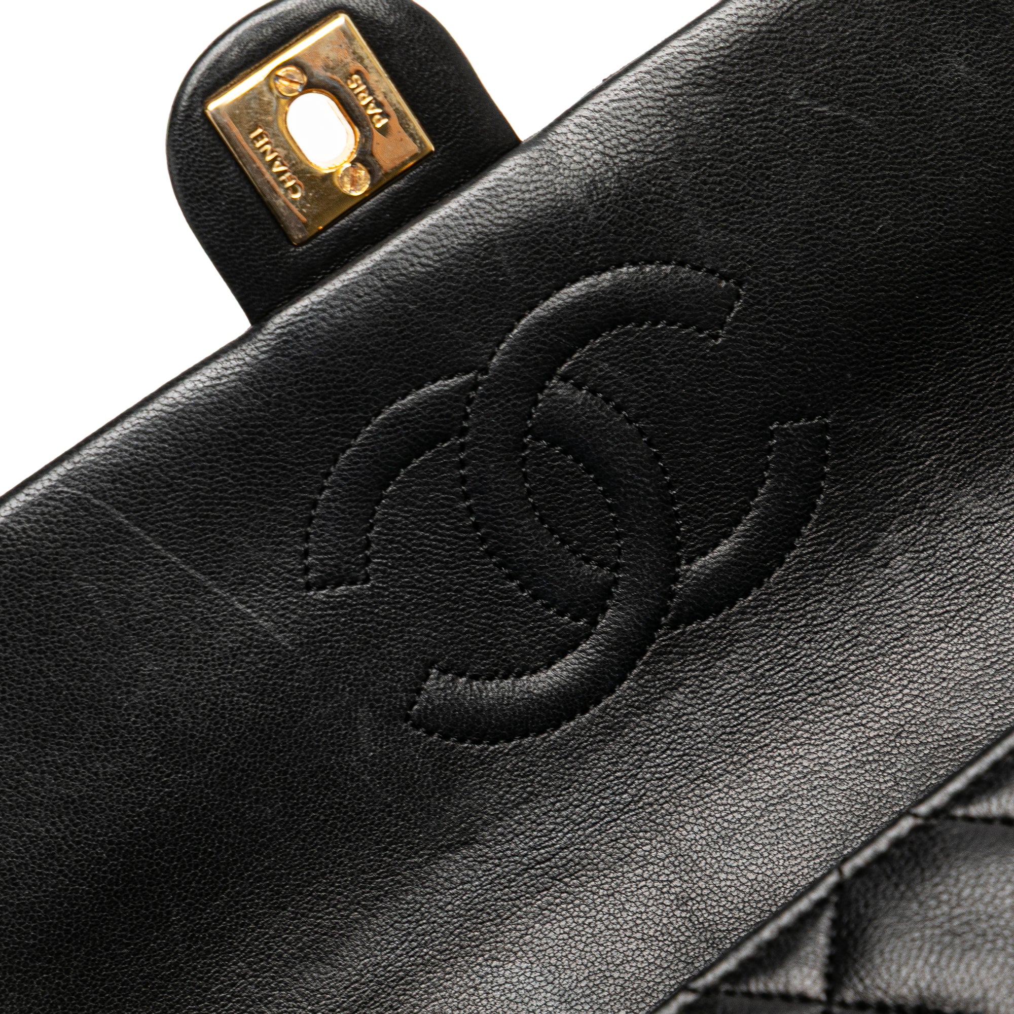 Mini Square Quilted Lambskin Single Flap