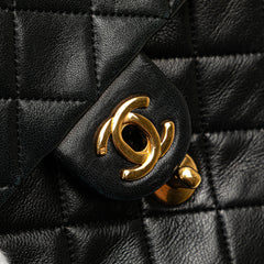 Mini Square Quilted Lambskin Single Flap