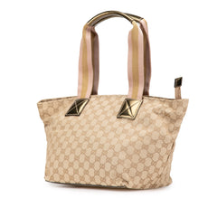 GG Canvas Web Tote