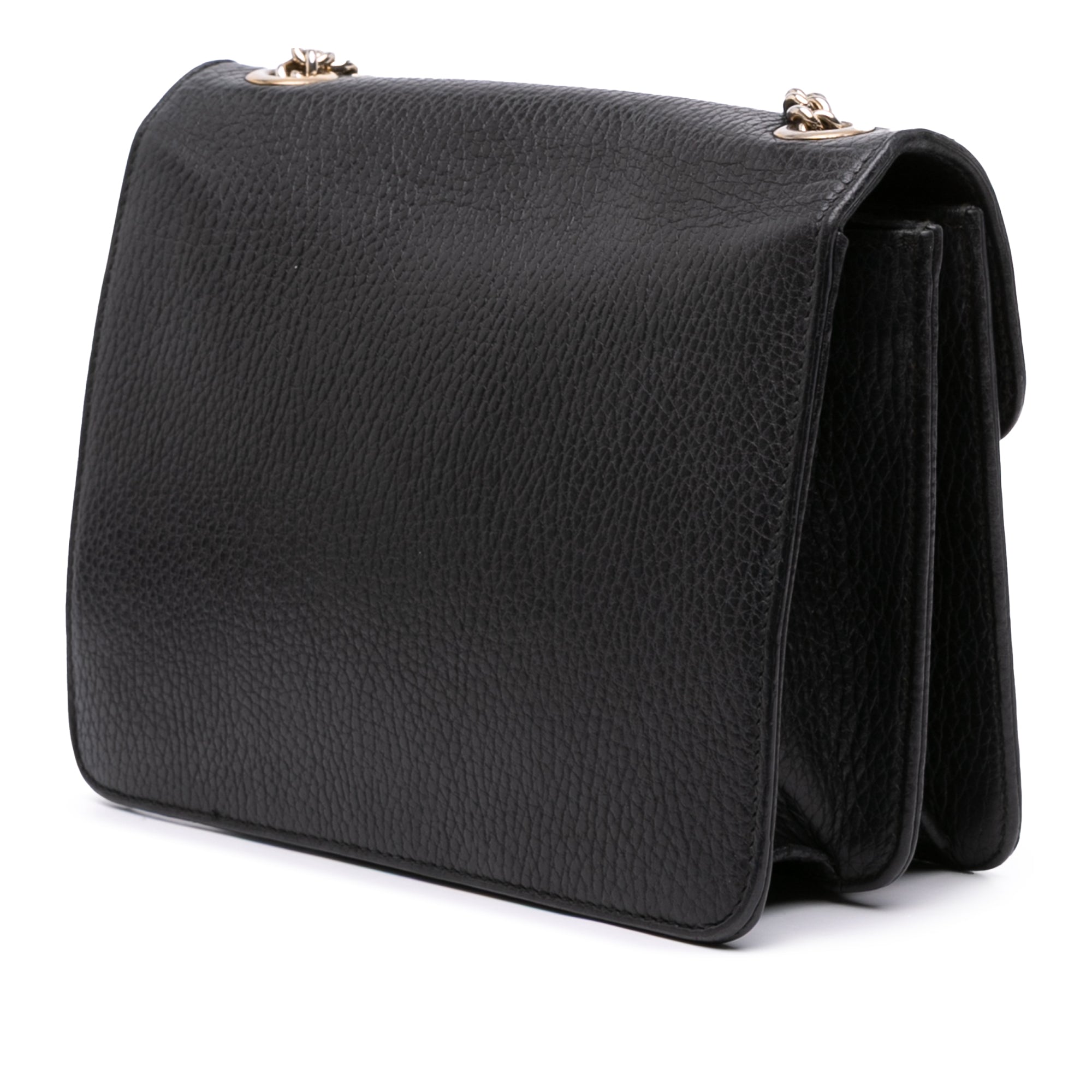 Small Dollar Calfskin Interlocking G Crossbody