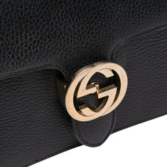 Small Dollar Calfskin Interlocking G Crossbody