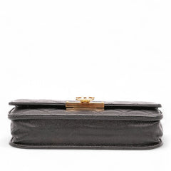 Quilted Caviar Golden Class Wallet On Chain