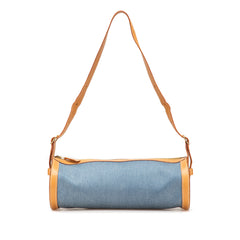 Denim and Calfskin Sac Doremi 33