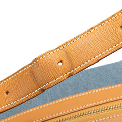 Denim and Calfskin Sac Doremi 33