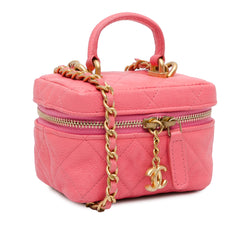 Micro Caviar Chain Vanity Bag