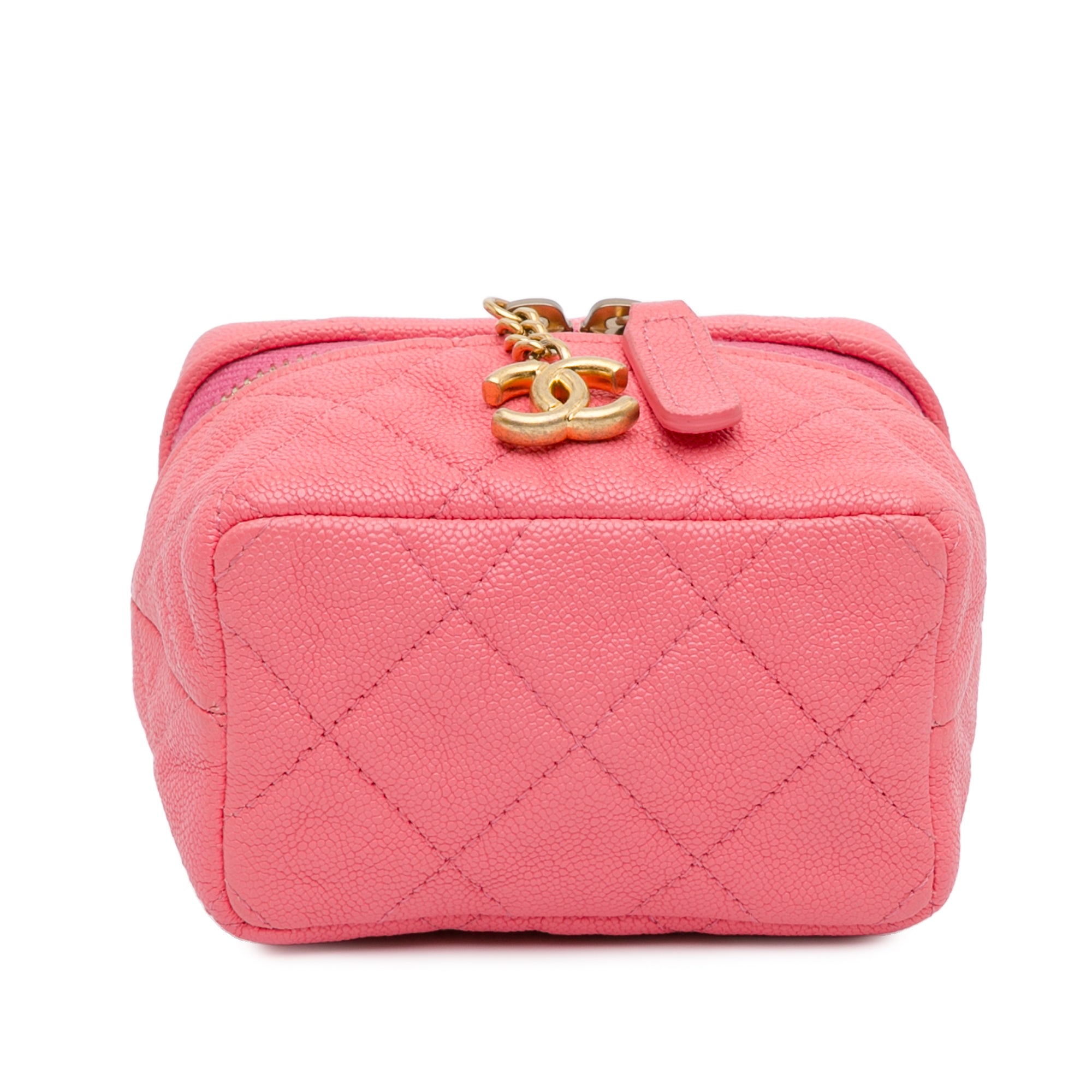 Micro Caviar Chain Vanity Bag