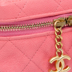 Micro Caviar Chain Vanity Bag