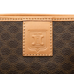 Macadam Coated Canvas Clutch