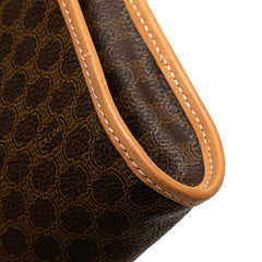 Macadam Coated Canvas Clutch