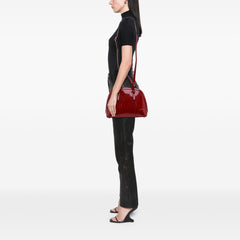Medium Microguccissima Patent Nice Dome Satchel
