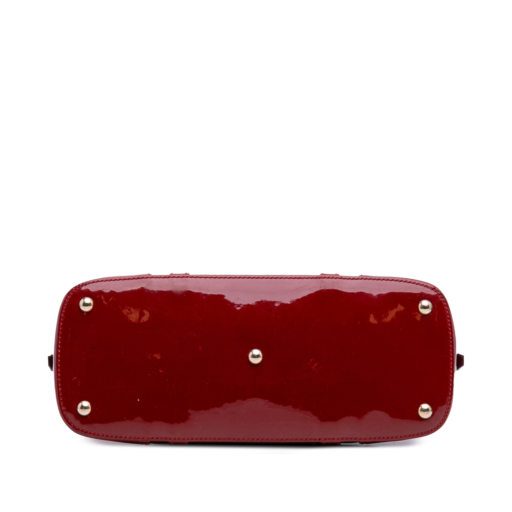 Medium Microguccissima Patent Nice Dome Satchel
