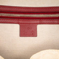 Medium Microguccissima Patent Nice Dome Satchel