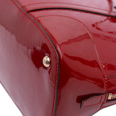 Medium Microguccissima Patent Nice Dome Satchel