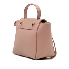 Nano Grained Calfskin Belt Bag
