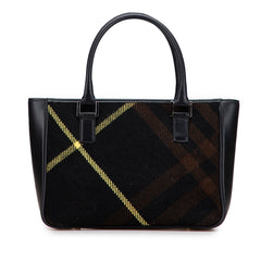 Superenova Check Wool Tote