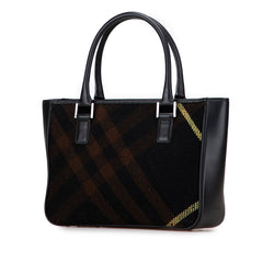Superenova Check Wool Tote