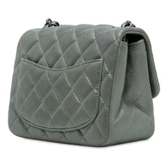 Mini Square Classic Lambskin Single Flap