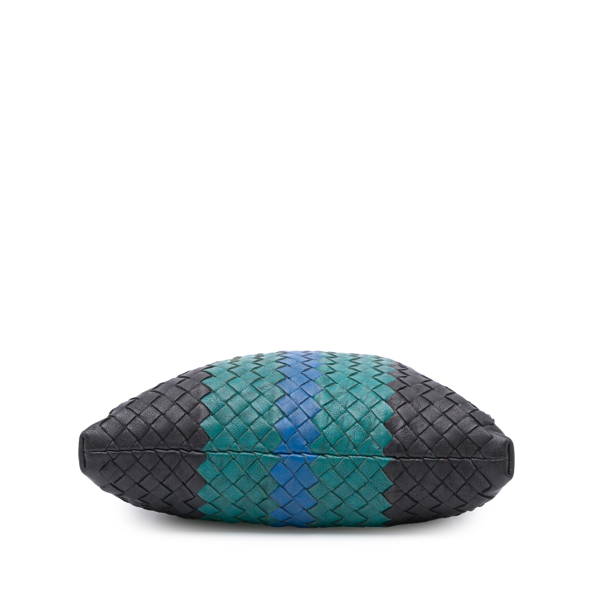 Nappa Intrecciato Flat Crossbody