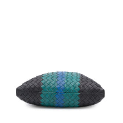 Nappa Intrecciato Flat Crossbody