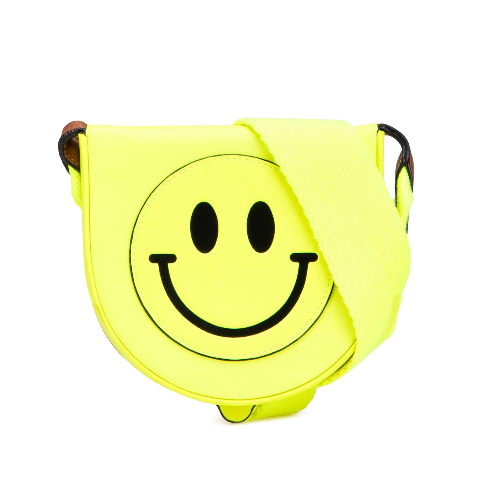 Small Smooth Calfskin Smiley Heel Crossbody