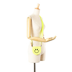 Small Smooth Calfskin Smiley Heel Crossbody
