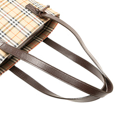 Haymarket Check Canvas Tote