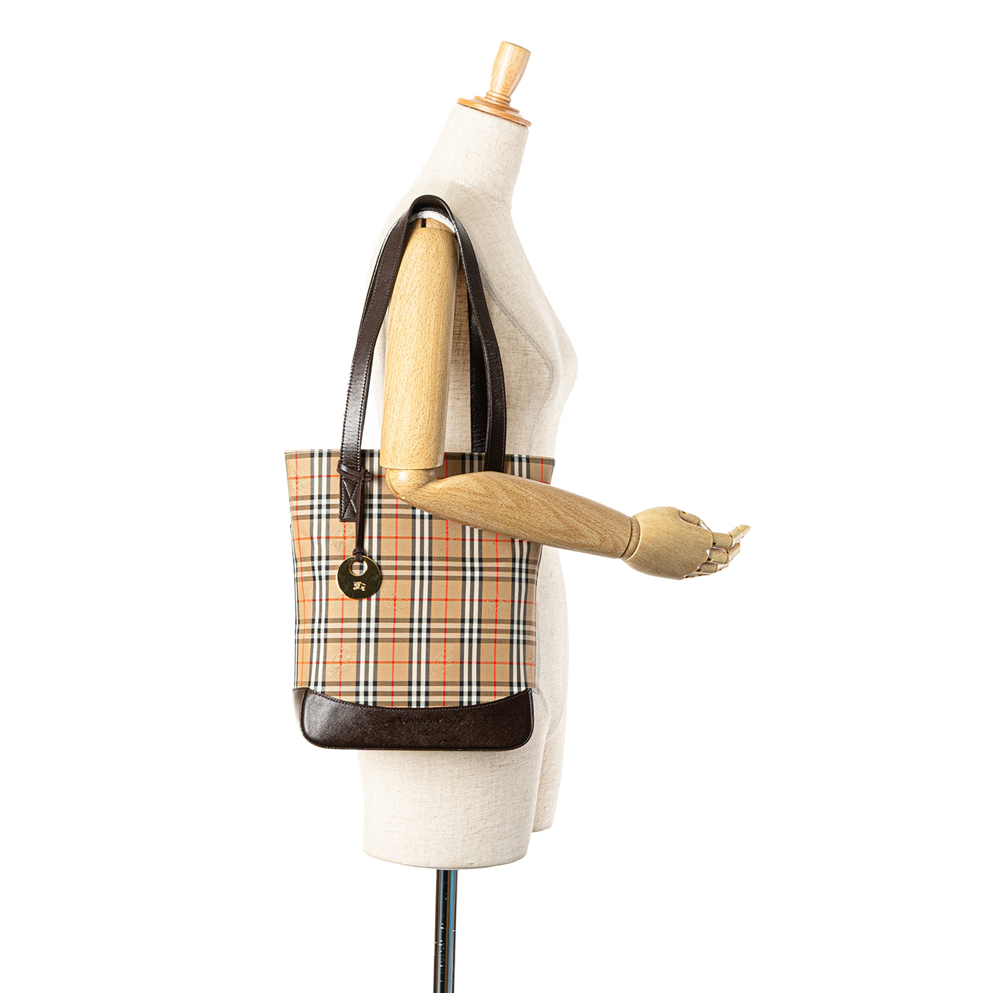 Haymarket Check Canvas Tote