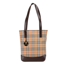 Haymarket Check Canvas Tote
