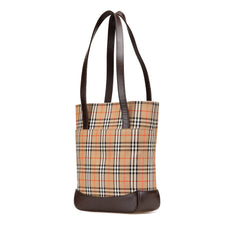 Haymarket Check Canvas Tote