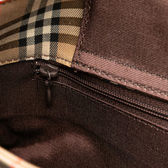 Haymarket Check Canvas Tote