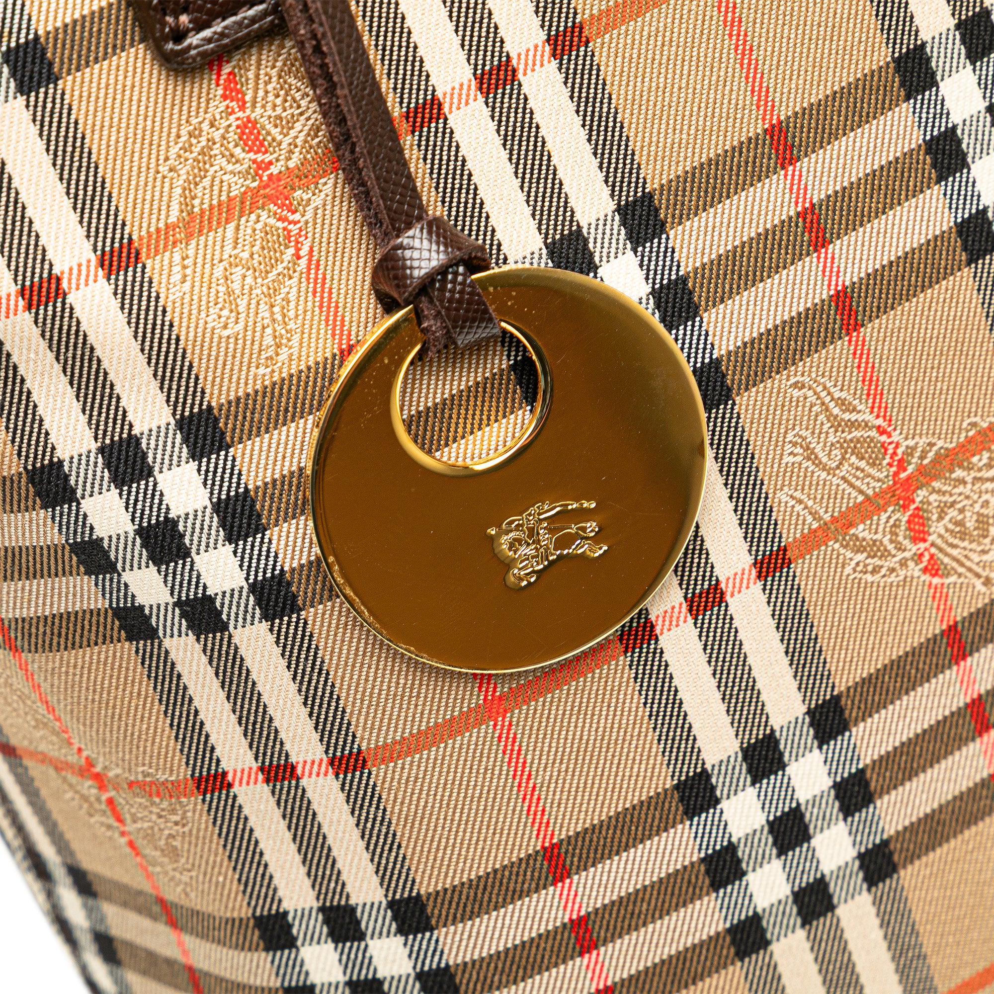 Haymarket Check Canvas Tote