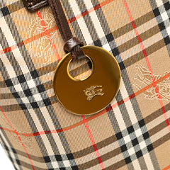 Haymarket Check Canvas Tote