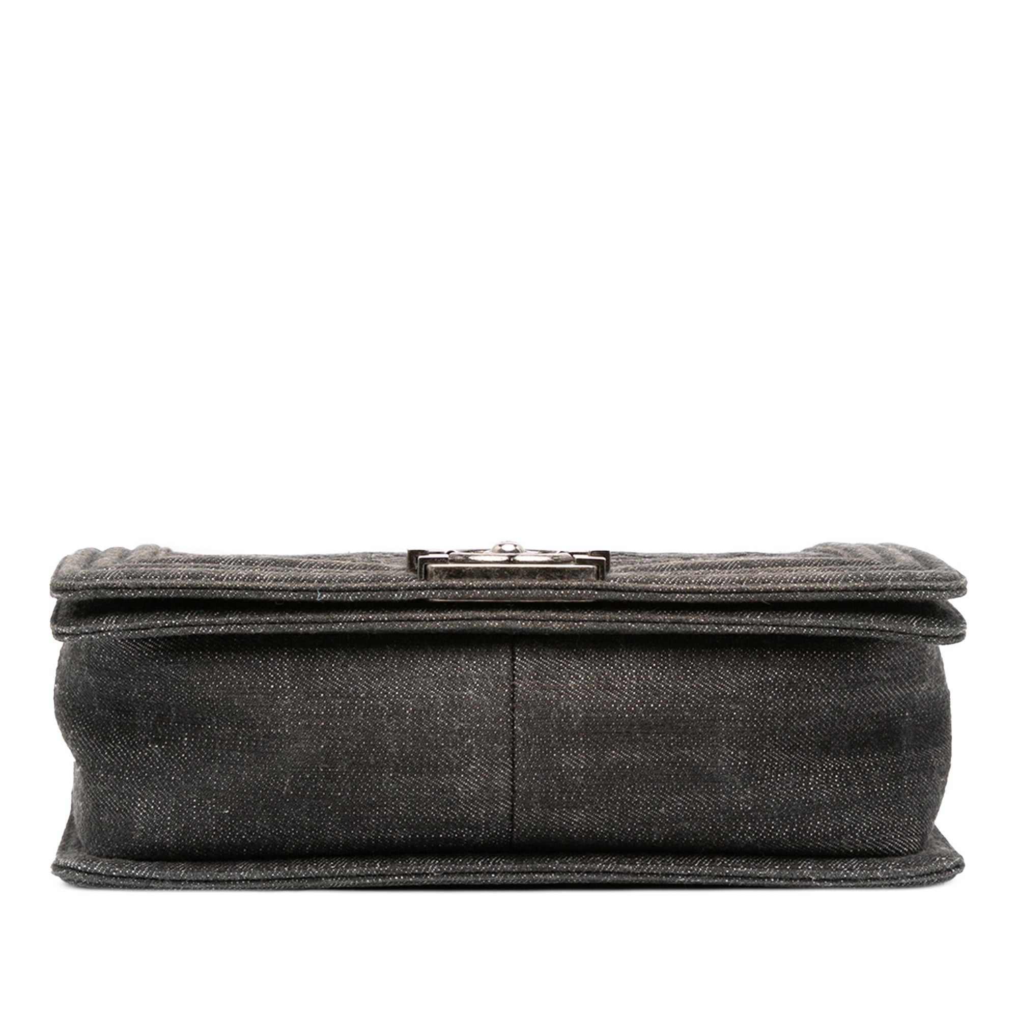 Old Medium Quilted Denim Boy Flap