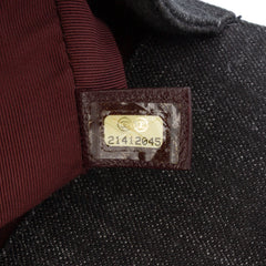 Old Medium Quilted Denim Boy Flap