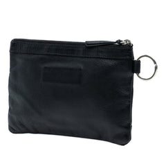 Lambskin Motocross Classic Clip Zip Pouch