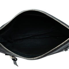 Lambskin Motocross Classic Clip Zip Pouch