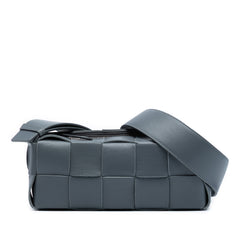 Small Lambskin Intrecciato Brick Cassette