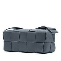 Small Lambskin Intrecciato Brick Cassette