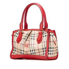 Haymarket Check Coated Canvas Satchel