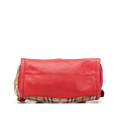 Haymarket Check Coated Canvas Satchel