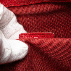 Haymarket Check Coated Canvas Satchel