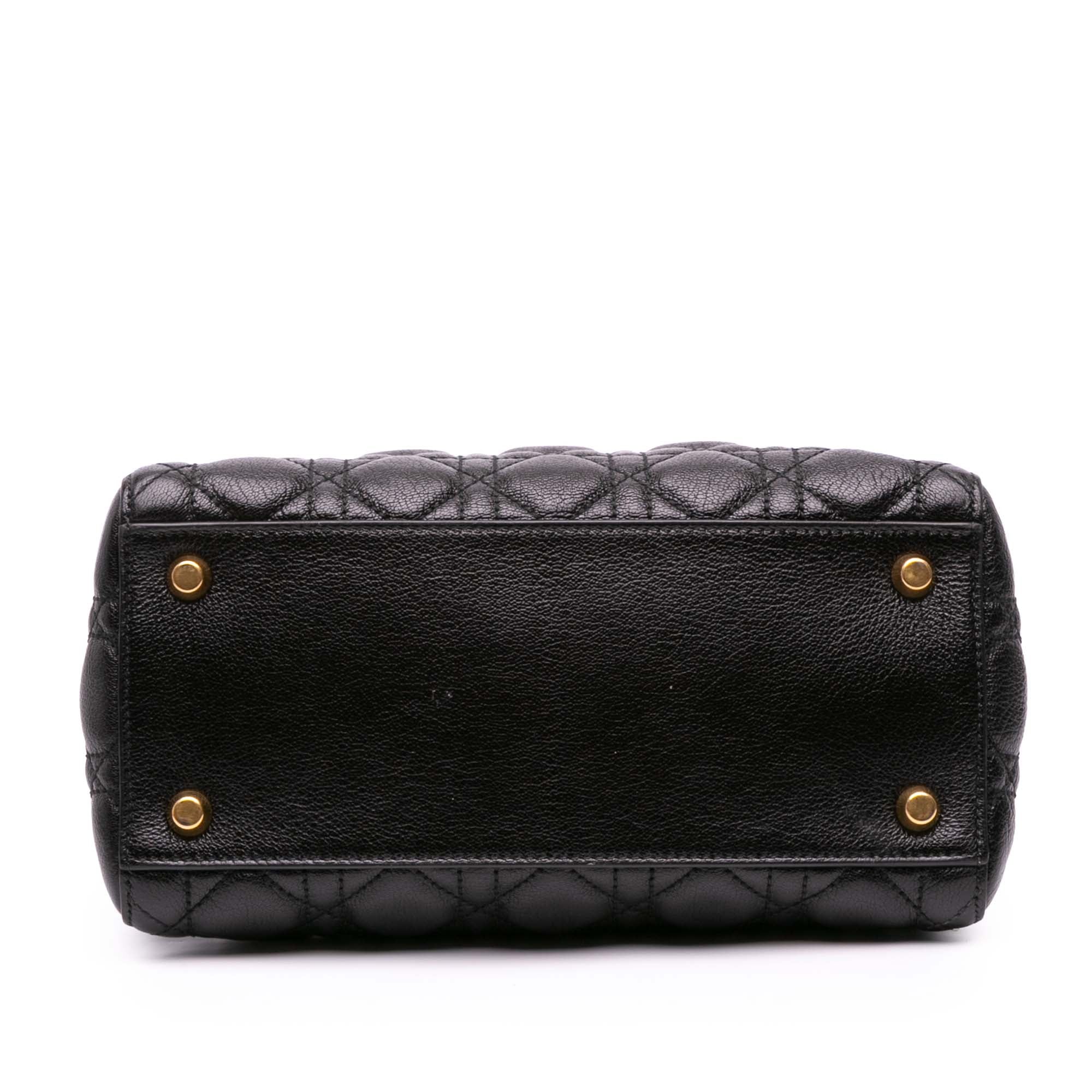 Medium Grained Calfskin Cannage Supple Lady Dior