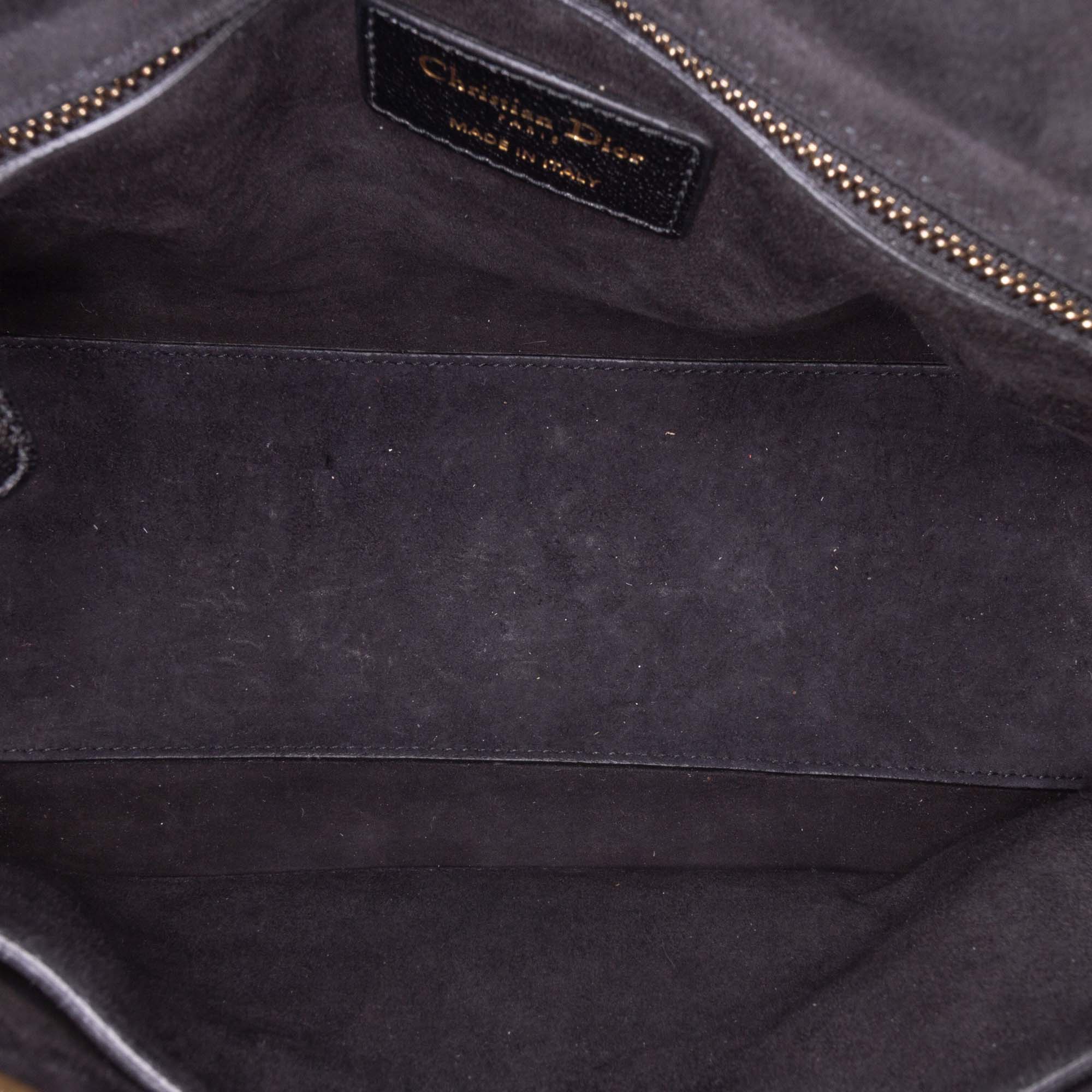 Medium Grained Calfskin Cannage Supple Lady Dior
