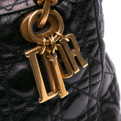 Medium Grained Calfskin Cannage Supple Lady Dior