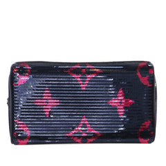 LV Night Monogram Giant Sequins Speedy Bandouliere 18