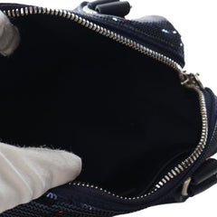 LV Night Monogram Giant Sequins Speedy Bandouliere 18