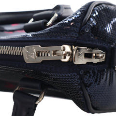 LV Night Monogram Giant Sequins Speedy Bandouliere 18