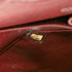 Medium Classic Lambskin Double Flap