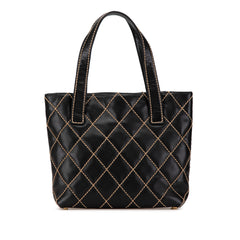 CC Lambskin Wild Stitch Handbag